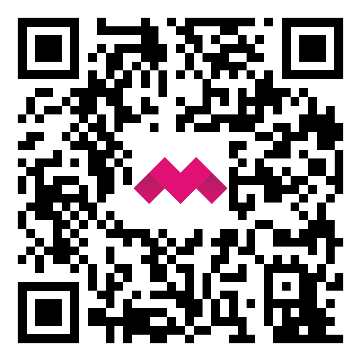 Scan QR code to access our Magenta Moments Loyalty program